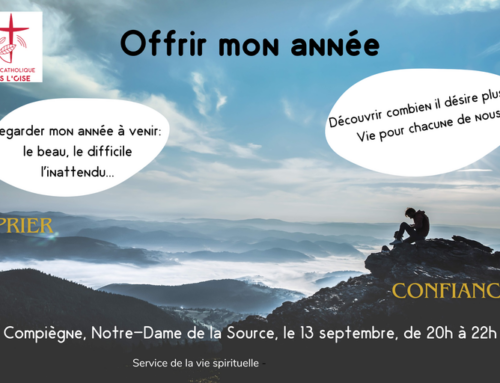 Offrir mon année – 13 septembre –  ND de la Source